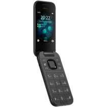 Nokia 2660 Flip Feature Phone with 2.8 inch display, 4G Connectivity, Hearing Aid Compatibility (HAC), built-in camera, MP3 player, wireless FM radio and classic games (Dual SIM), Black