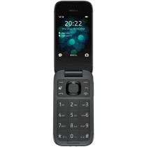 Nokia 2660 Flip Feature Phone with 2.8 inch display, 4G Connectivity, Hearing Aid Compatibility (HAC), built-in camera, MP3 player, wireless FM radio and classic games (Dual SIM), Black