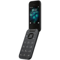 Nokia 2660 Flip Feature Phone with 2.8 inch display, 4G Connectivity, Hearing Aid Compatibility (HAC), built-in camera, MP3 player, wireless FM radio and classic games (Dual SIM), Black