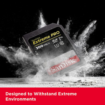 SanDisk SDXC Extreme Pro 128GB, 300MB/s, C10, UHS-II U3 V90