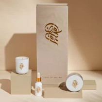 fnp Ramadan Candle Gift Set Beige