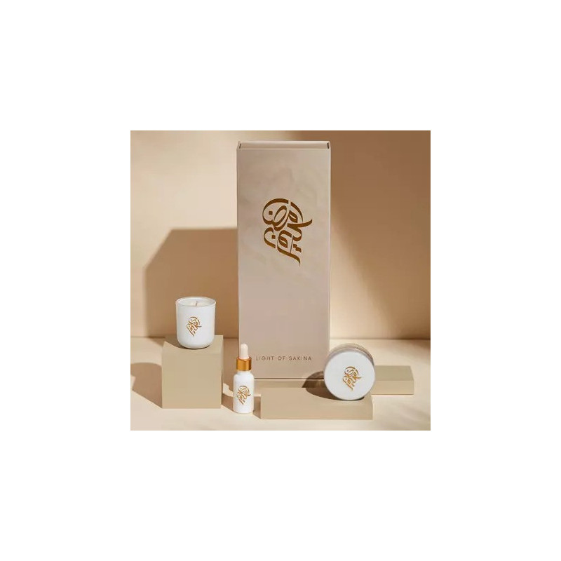 fnp Ramadan Candle Gift Set Beige