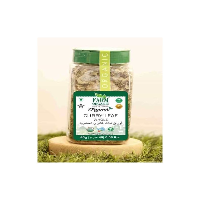 Farm Organic Gluten Free Curry Leaves - 40 g