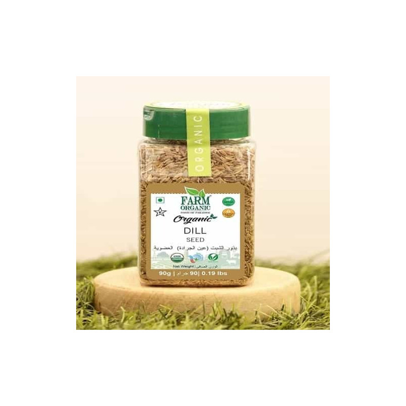 Farm Organic Gluten Free Dill Seeds - 90g