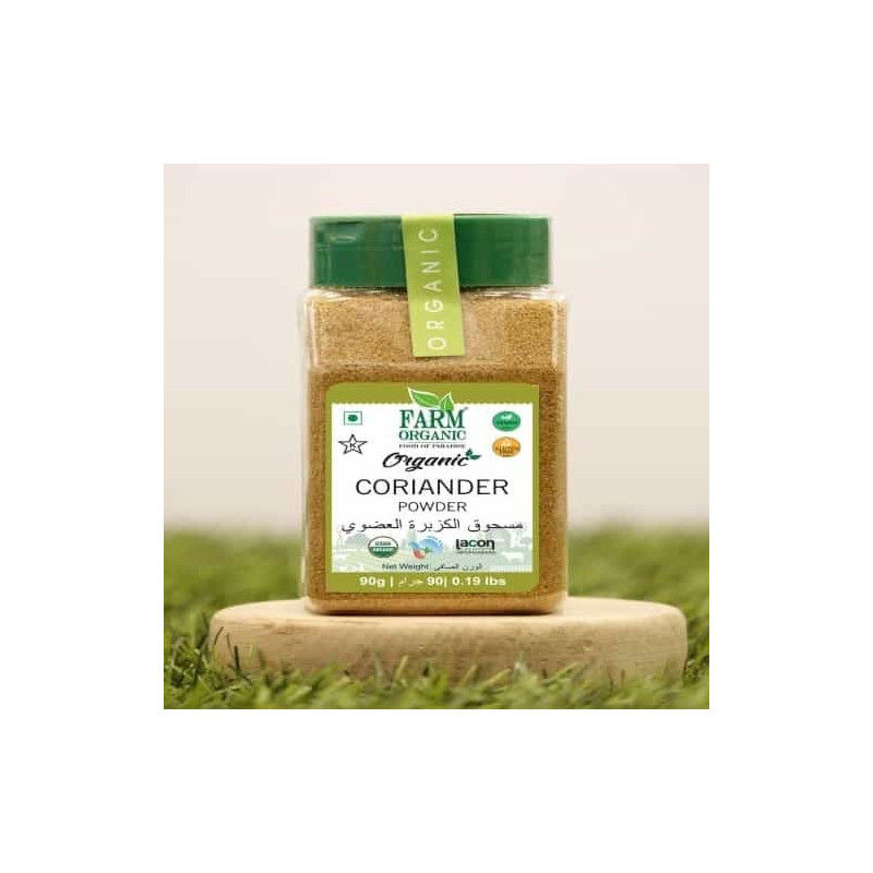 Farm Organic Gluten Free Coriander Powder - 90g