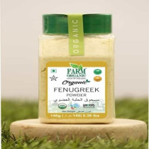 Farm Organic Gluten Free Fenugreek Powder - 140g