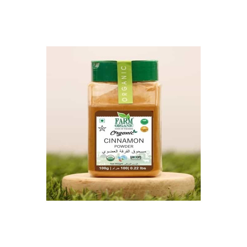 Farm Organic Gluten Free Cinnamon Powder - 100g
