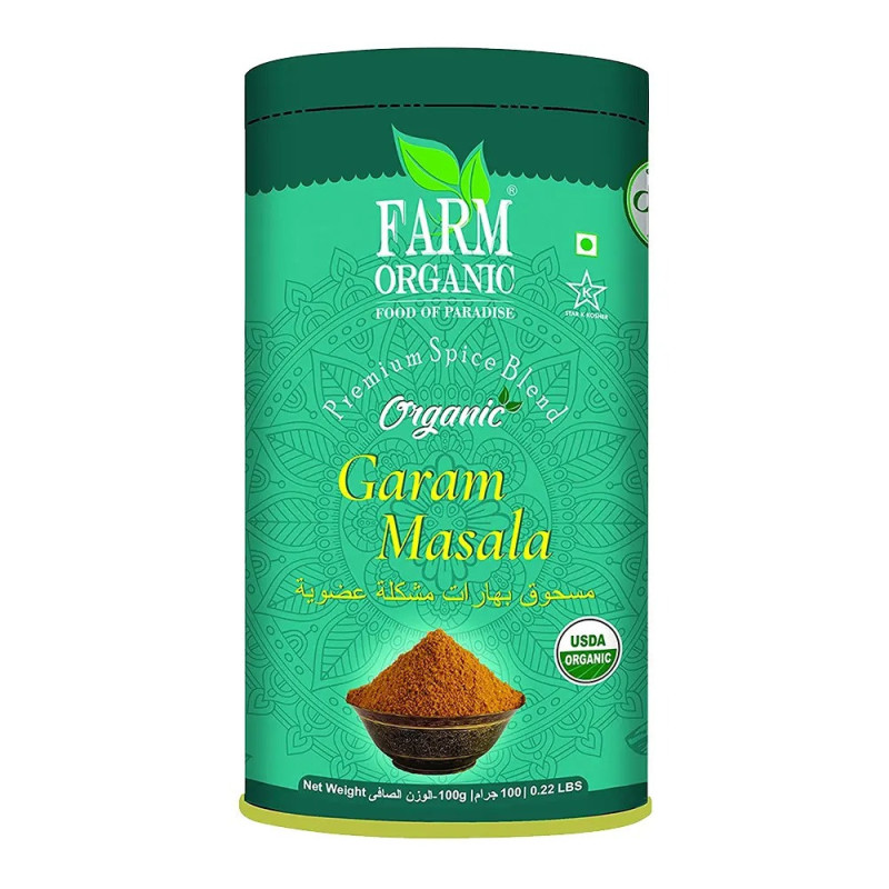 Farm Organic Gluten Free Garam Masala - 100g
