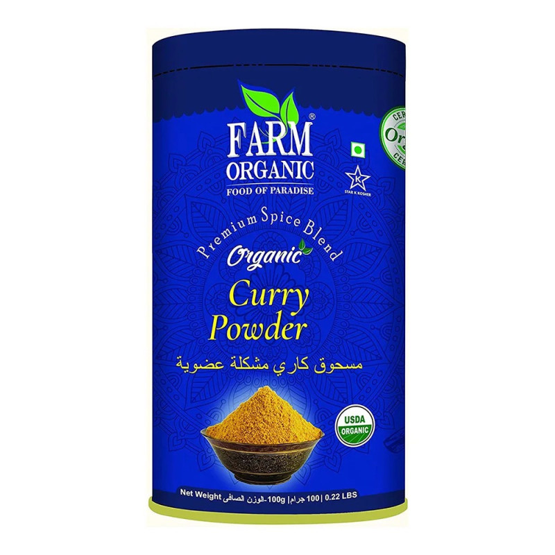 Farm Organic Gluten Free Curry Powder - 100g