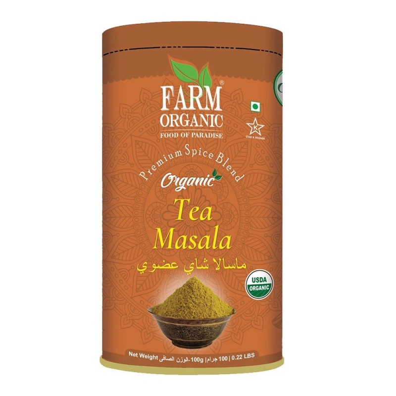 Farm Organic Gluten Free Tea/Chai Masala, 100g