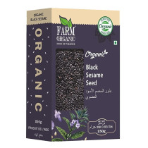 Farm Organic Gluten Free Black Sesame Seed - 250 g