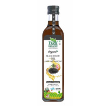 Farm Organic Gluten Free Black Sesame Oil - 500 ml