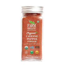 Farm Organic Gluten Free Cayenne Pepper Powder - 60g