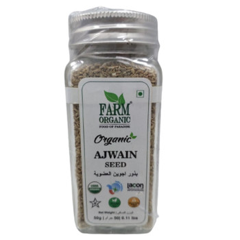 Farm Organic Gluten Free Bishop's Weed (Ajwain) - 50g