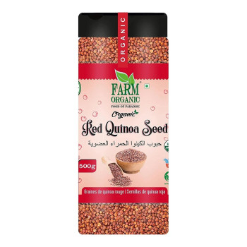 Farm Organic Gluten Free Red Qunioa - 500 g