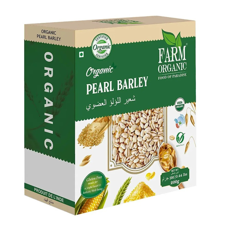 Organic Pearl Barley - 200 g