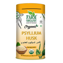 Farm Organic Gluten Free Psyllium Husk - 100 g
