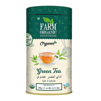 Farm Organic Gluten Free Green Tea - 50g