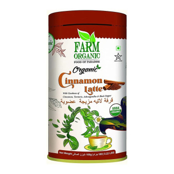 Farm Organic Gluten Free Cinnamon Latte Mix - 100g