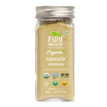 Farm Organic Gluten Free Ginger Powder - 50g