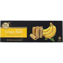 Thai Pattana Banana Flavoured Crispy Rolls 70 g