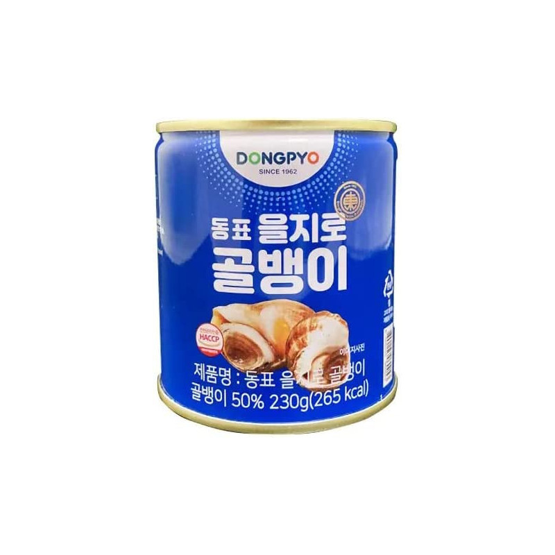 Dong Pyo Canned Bai Top Whelk Shell 230 g