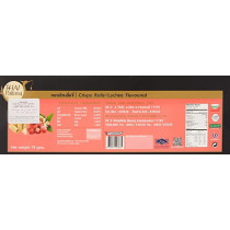 Thai Pattana Lychee Flavoured Crispy Rolls 75 g