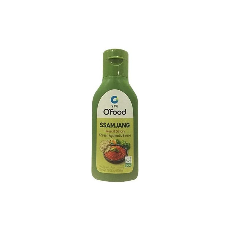 O'Food, Ssamjang Sauce - Halal, Sweet And Savory, Korean Authentic Sauce, Multi-Purpose Uses, Taste Enhancer, (Muslim) Daesang- 300 grams