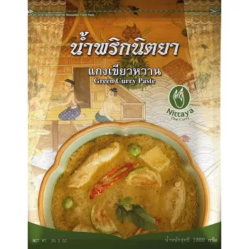 Nittaya Green Curry Paste,...