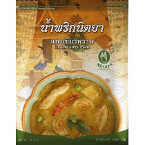 Nittaya Green Curry Paste, Product of Thailand - 1KG