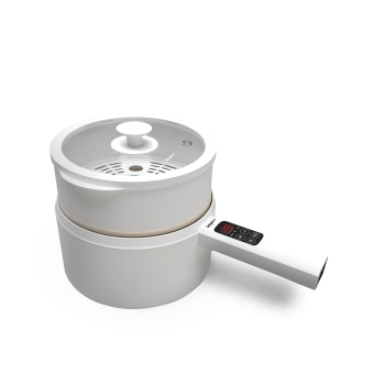 Impex Electric Multi Functional Pan (Magic Pan WS18), Multi Purpose Electric Cooking Pan, White