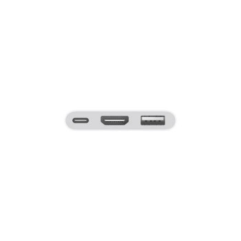 Apple USB-C to Digital AV Multiport Adapter With USB-C, HDMI, USB , MJ1K2 - MUF82