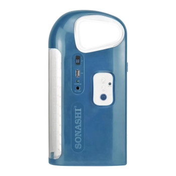 Sonashi Rechargeable Led Lantern (Blue-White) Warranty 2 Years