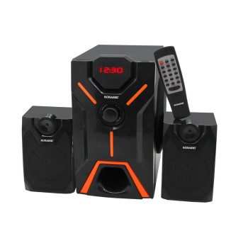 Sonashi 2.1 Ch Bluetooth Speaker With Usb/Sd Card Slot & Fm Radio Function (SHS-2101USRB)