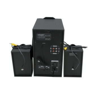 Sonashi 2.1 Ch Bluetooth Speaker With Usb/Sd Card Slot & Fm Radio Function (SHS-2101USRB)