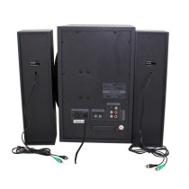 Sonashi 2.1 Ch Bluetooth Speaker With Usb/Sd Card Slot/ Fm Radio Function & Karaoke Function (SHS-2105USRB)