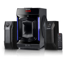 Sonashi 2.1 Ch Bluetooth Speaker With Usb/Sd Card Slot-Fm Radio And Karaoke Function (SHS-2105N)