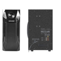 Sonashi 2.1 Ch Bluetooth Speaker With Usb/Sd Card Slot-Fm Radio And Karaoke Function (SHS-2105N)