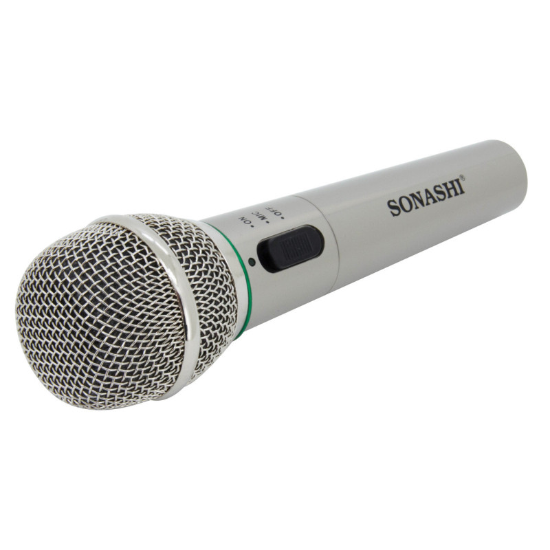Sonashi 2 In 1 Wired And Wireles Microphone (SMP-302)