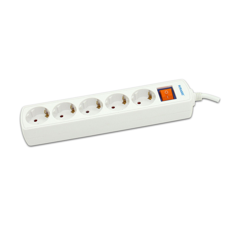Sonashi 5 Way Extension Socket SES-505