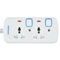 Sonashi 2 Way Extension Socket SES-802