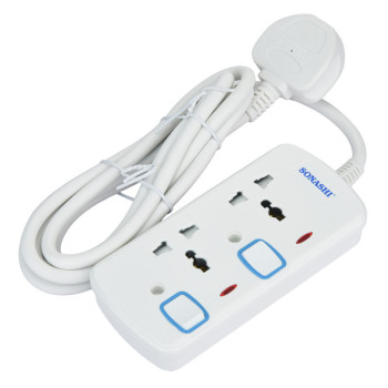 Sonashi 2 Way Extension Socket SES-802