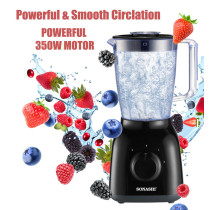 Sonashi 2 In 1 Blender With Unbreakable Jar (Black) SB-144N