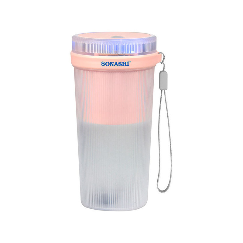 Sonashi Rechargeable Portable Blender (Peach) SPB-194