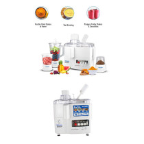 Sonashi 4 In 1 Juicer /Blender With Unbreakable Jar & Mill 600W SJB-309