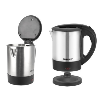 Sonashi 1.0L Stainless Steel Cordless Kettle SKT-1001