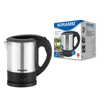 Sonashi 1.0L Stainless Steel Cordless Kettle SKT-1001