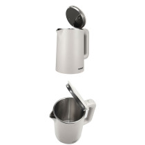 Sonashi 1500W 1.8L Seamless Stainless Steel Cordless Kettle (L/Gray) SKT-1803N