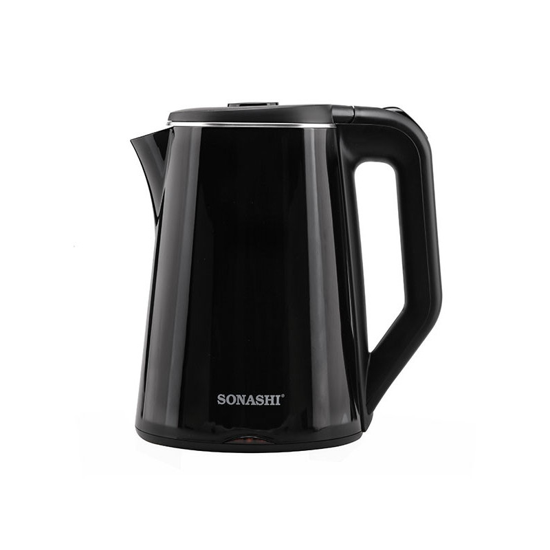 Sonashi 1800-2200W 1.8L Cordless Kettle, Black, SKT-1808N
