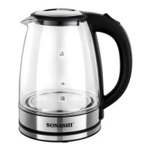 Sonashi 1.8L Glass Kettle 1500W SKT-1809
